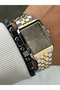Rym-0003 Men's Wristwatch Vintage Rectangular Case Stylish Design with Calendar - 3