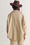 Women's Seasonal Double Pocket Buttoned Oversize Denim Shirt Jacket Yc2530 60286689 - 7