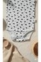 Mask Patterned Sleeveless 100% Cotton Men's Snap Fastener Body Suit - 7