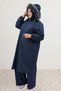 63031 Large Size Mobile Hooded Bondit Cap - Navy Blue - 4