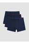 Rmz Gi̇yi̇m Farkiyla Cotton Flexible Men's Boxer 3-Pack