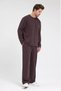 Men's Roma&Monada Oversize Oysho Fabric Suit Brown Color - 5
