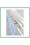 316L Steel Gold Color White Bubble Heart Design Shahmeran Bsk2026