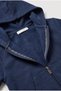 Unisex Children's Navy Blue Zippered Hooded Sweatshirt - the Most Comfortable Basic Cardigan for School and Everyday Wear - 5
