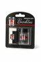 Bjk Licensed 2-Piece Pencil Set with Pencil Sharpener and Eraser, Sticker Adhesive Labels, Gift, and A6 Spiarlli Lined 2-Piece Notebook Set - 6