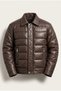 Rain Windproof Leather Inflatable Jacket - 3