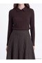 Rmz Gi̇yi̇m Farkiyla Zippered Checkered Embroidered A-Line Skirt - 3