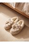 Rmz Gi̇yi̇m Farkiyla Women's Home Shoes with Bow Detail