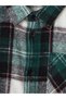 Rmz Gi̇yi̇m Farkiyla Checkered Embroidered Gabardine Boys' Shirt - 2