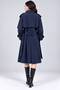 Water Repellent Anti-Wrinkle Fabric Slit Trench Coat 120cm - 2