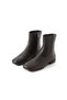 Arın Genuine Leather Black Blunt Toe Flat Daily Women's Boots - 4