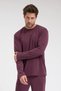 Men's Roma&Monada Oversize Oysho Fabric Suit Claret Red - 4