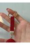 Stylish Keychain/Charm/Car Ornament with Red Stone Figure - 4