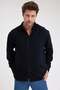 Men's ron velvet shirt black