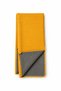 Microfiber Cleaning Cloth 40X40 cm Mustard Double Sided Glass Vehicle Kitchen Wiping Cloth - 2