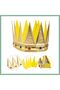 Gold Color Eva Soft King Royal Crown Adult Child Compatible 55 cm Bsk2026