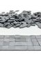 300 PCS Mini Bricks, Mini Black Wall Bricks Square Miniature Brick Scale Model Bricks, 1:16 Mini Bri - 3