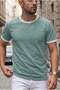 Men's cagla colorful t-shirt with bicycle collar and sleeve detail - regular fit - 2