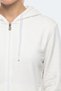 Kiron I Women's Hooded White Sweatshirt - 2