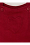 Quality Pieces from Çelebi Store Ruffle Baby Girl Velvet Dress and T-Shirt - 3