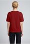 Women's Red Paradise Leopard Women's Short Sleeve Relax Fit Comfortable Cut Regular T-Shirt - 3