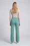 Women's Aqua Green Knitwear Trousers Single Bottom S-M-L Compatible Flexible One Size - 3