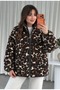 Zippered Plush Jacket - 2