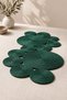 Dark Emerald Green Color Runner / Table / Living Room, Coffee Table Cover (75X35) / New Year, Christmas Table Decoration