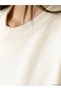 TWO MT SHOP QUALITY Beige Soft Touch Women's Sweatshirt Tunic - 3
