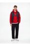 Regular Fit Drawstring Straight Leg Black Tracksuit