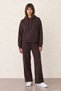 Women's Sweatshirt Swt02835 Brown
