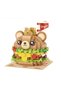 Micro Block Bear Burger 260 Pieces Lz8812