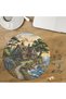 Coastal Cottage Design Special Cut Round 272 Piece Wooden Puzzle Mpda812