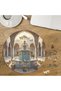 Mosque Şadırvanı Design Special Cut Round 272 Piece Wooden Puzzle Mpda600