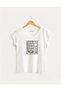 Marine Themes Black and White V-Neck T-Shirt