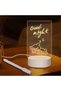USB Wired Illuminated Creative 3D Visualization Led Lamp with Self-Lighting White Pen-Erasable - 2