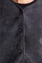 Regular Fit Crew Neck Buttoned Plush Basic Cardigan I2533Ax26Wn - 4