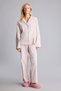100% Cotton Regular Fit Flannel Striped Long Sleeve Top Long Bottom Pajama Set E7252Ax26Au