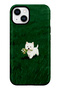 iPhone 15 Compatible - Emotional Little Friend, Double Layer Cover, Glossy Surface Protective Case