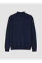 Half Fisherman Roba Collar Men's Knitwear Sweater for Style Enthusiasts from Uzg Store - 6
