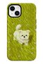 iPhone 15 Compatible - Puppy Dog, Double Layer Cover, Glossy Surface Protective Case