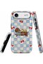 iPhone 17 Air Compatible - Cherry and Floral Friend, Dual Layer Cover, Glossy Surface Protective Case