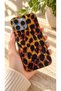 iPhone 17 Pro Compatible Leopard Case with Hologram Mosaic Pattern Ultra Protection - 2