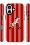 متوافق مع iPhone 16 - غطاء سكوتر كوبي، غطاء مزدوج الطبقات، غطاء حماية ذو سطح لامع - 2