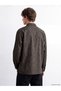 Esvab • Modern & Distinctive Standard Fit Embroidered Men's Shirt - 5
