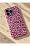 iPhone 16 Pro Compatible Leopard Case with Hologram Mosaic Pattern Ultra Protection - 3