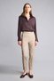 Sigaret Satin Light Brown Women's Trousers J8743Az/Bn229 - 2