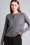 Regular Fit Anthracite Women's Cardigan H8479AX/AR70