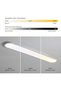 أضواء سبوت LED قابلة للتعتيم مع جهاز تحكم عن بعد، 82 سم 4 أضواء - 3