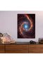 Spiral Galaxy NGC 1566 Movie Metal Poster - Magnetic Wall Art Print - 5